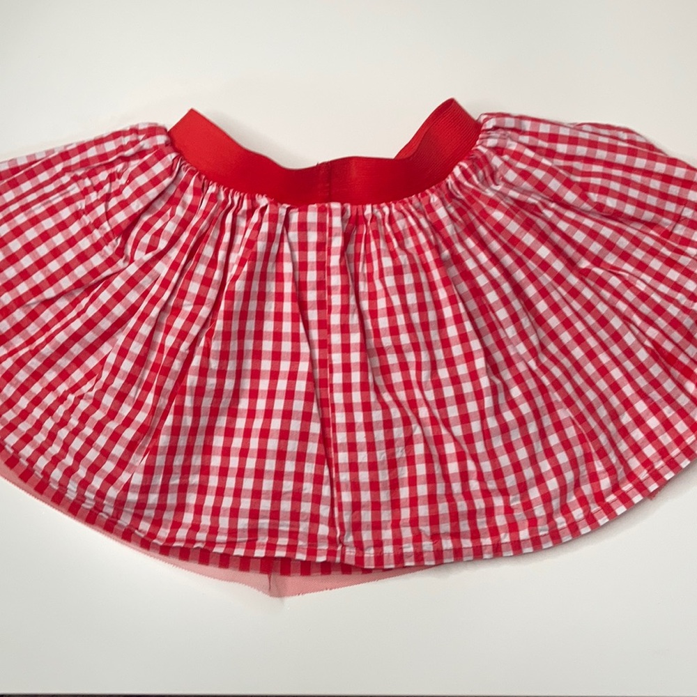 Kids Red Skirt - Picture 2 of 5